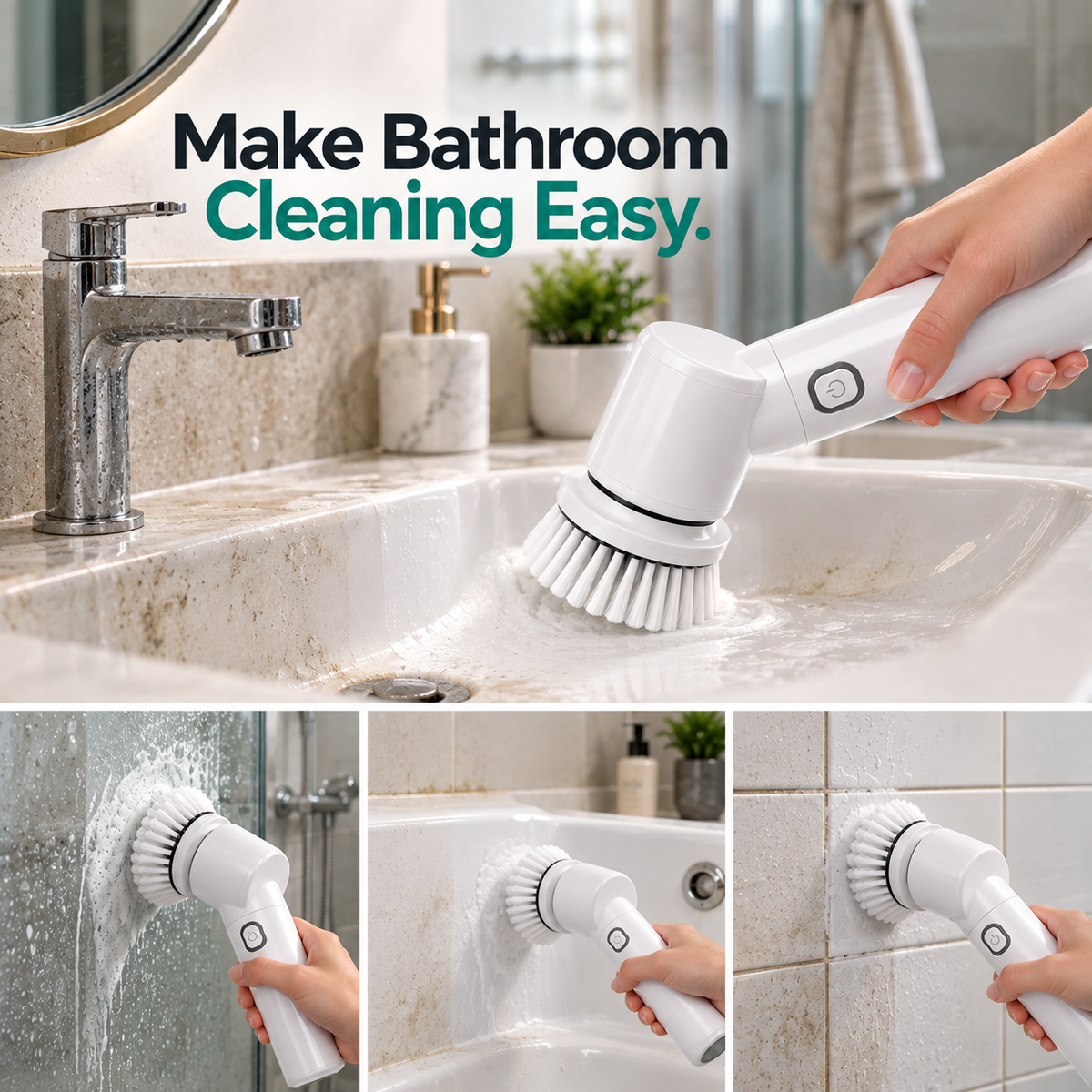 3-in-1 Electric Cleaning Brush